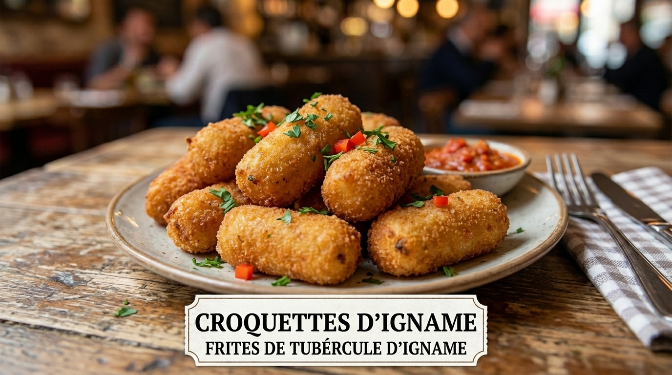 Croquette d'igname