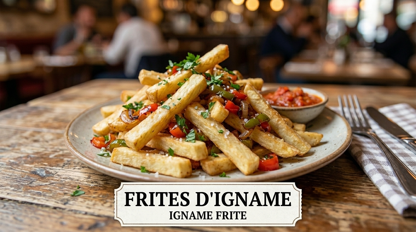 Frite d'igname