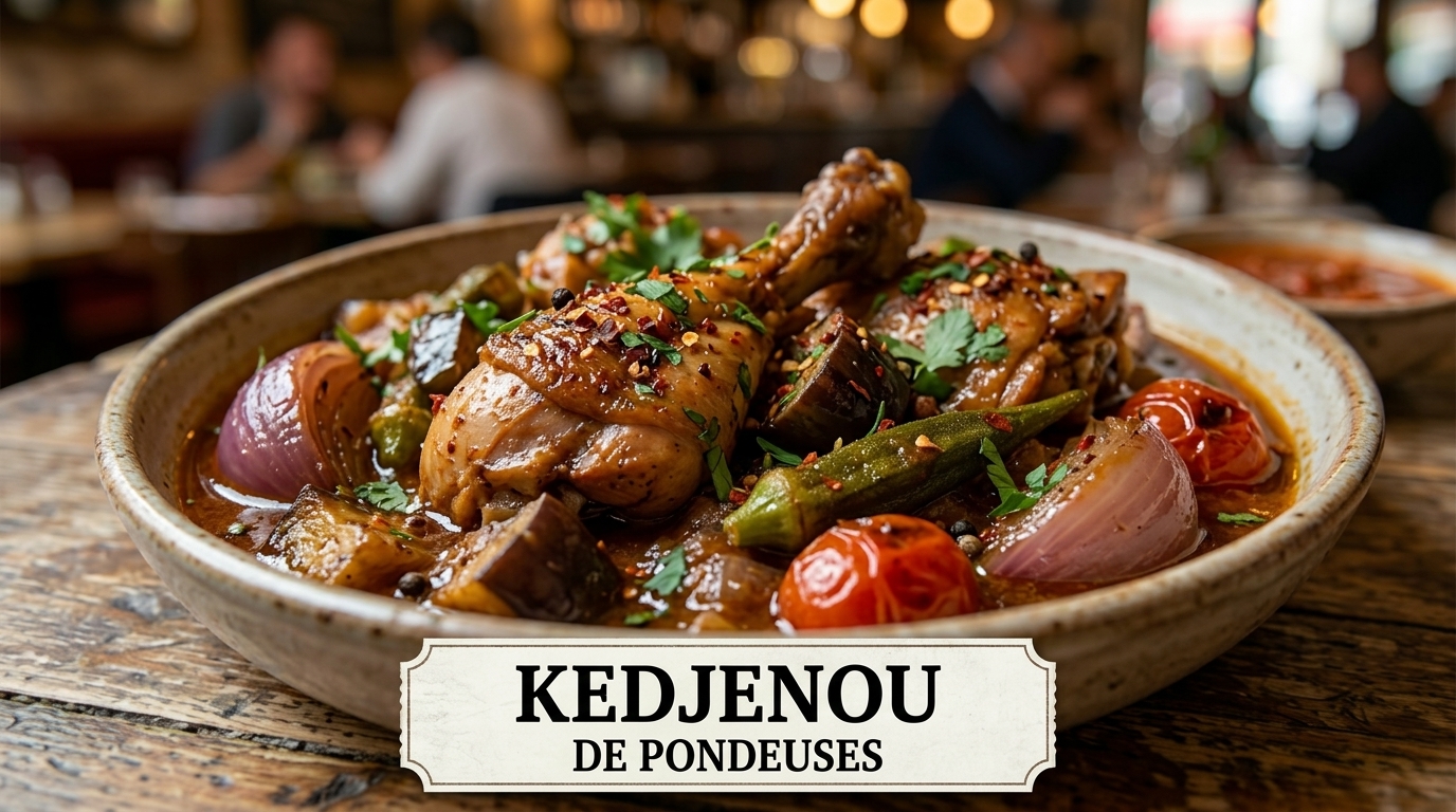 Soupe de poule pondeuse