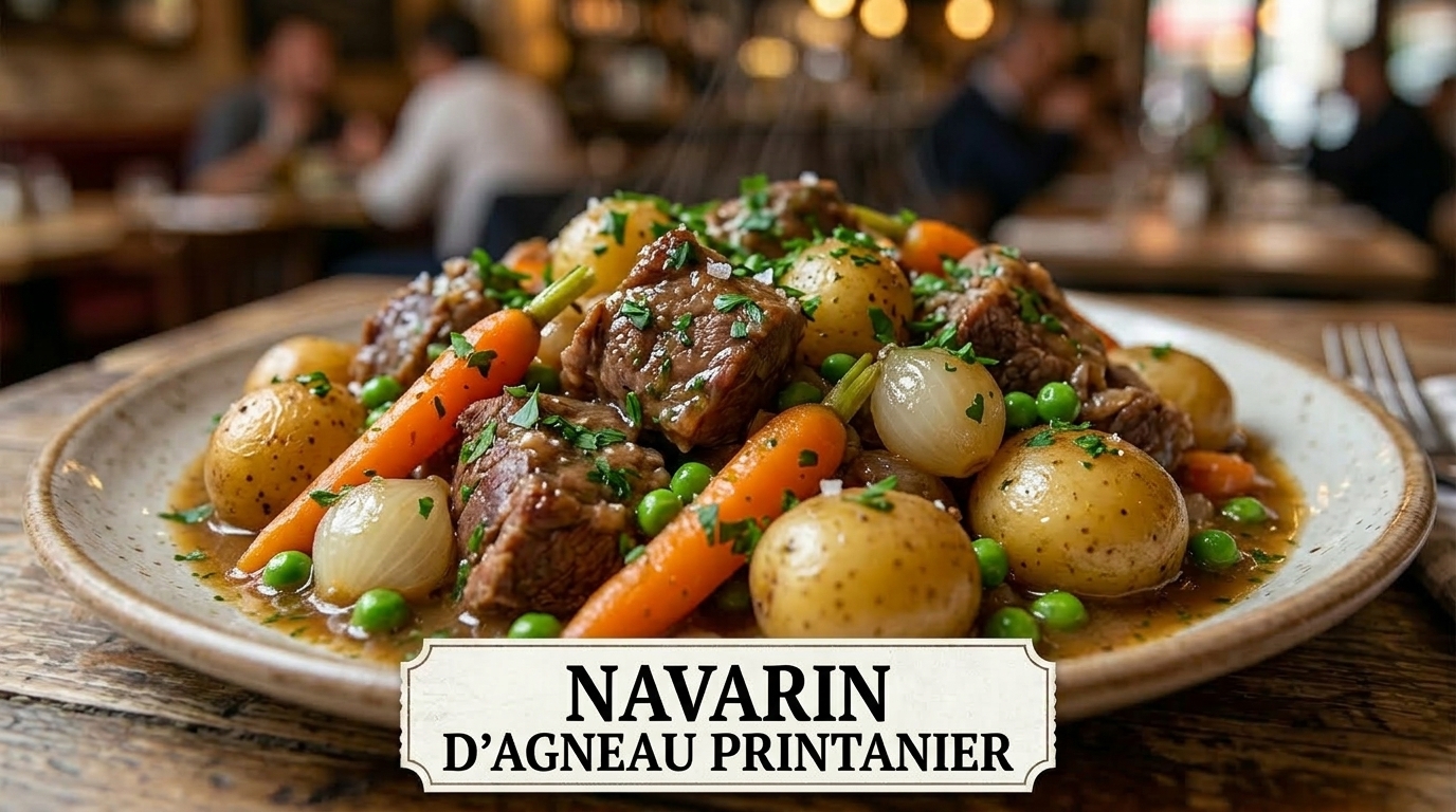 Navarin d'agneau printanier