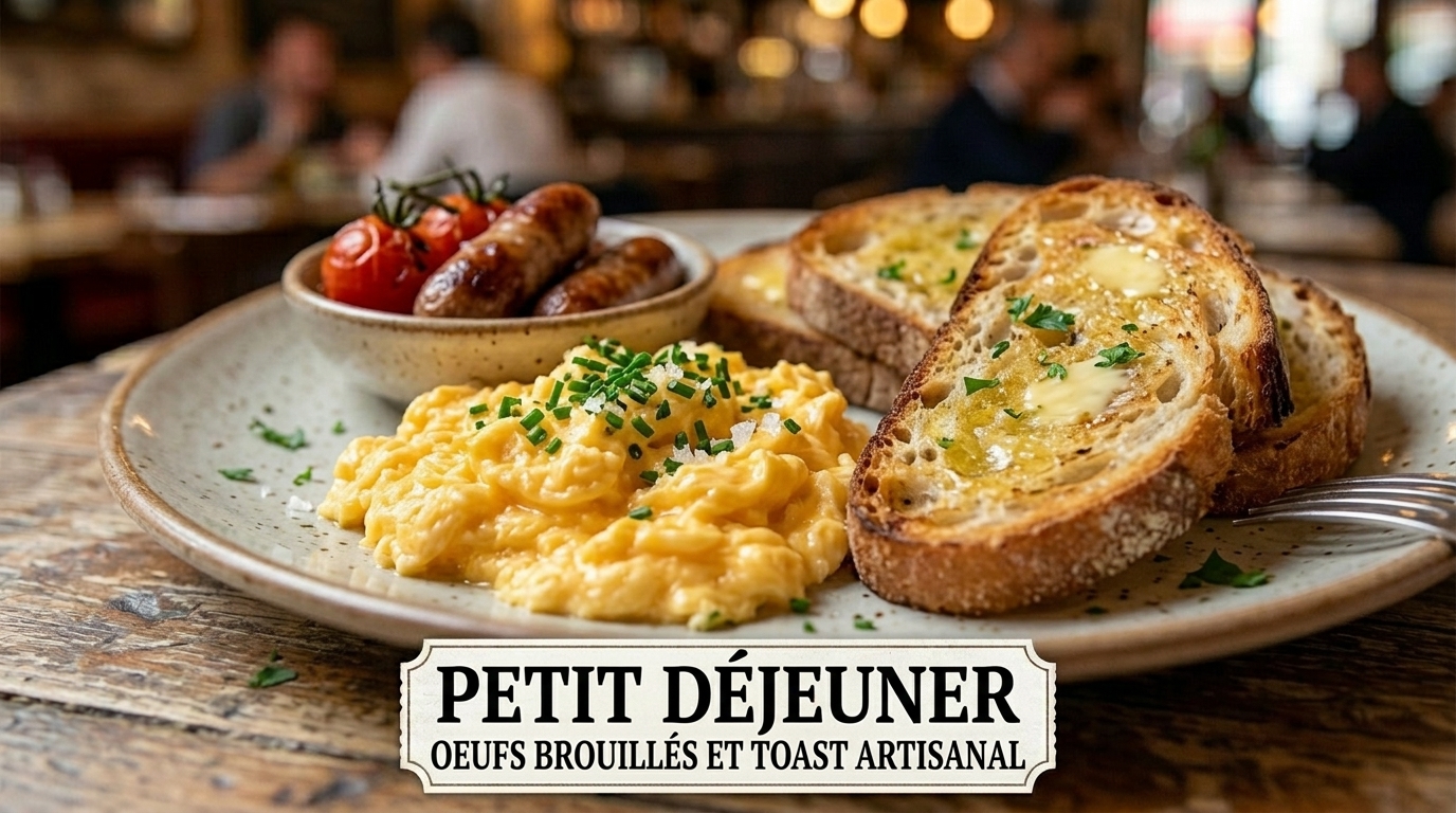 Petit déjeuner simple